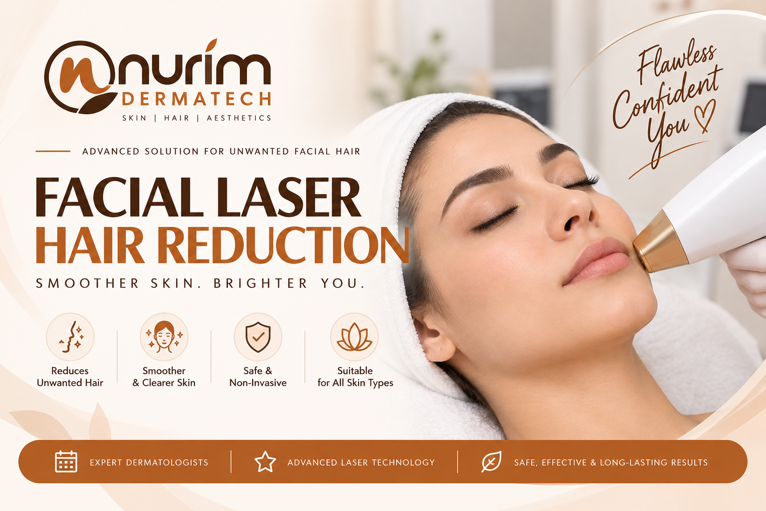 Facial Laser Hair Reduction