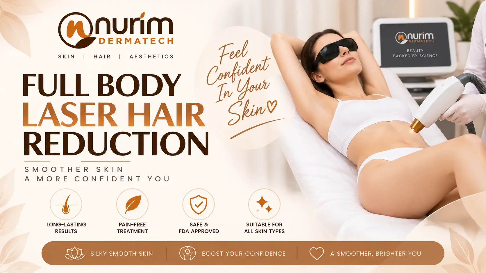 Full Body Laser Hair Reduction
