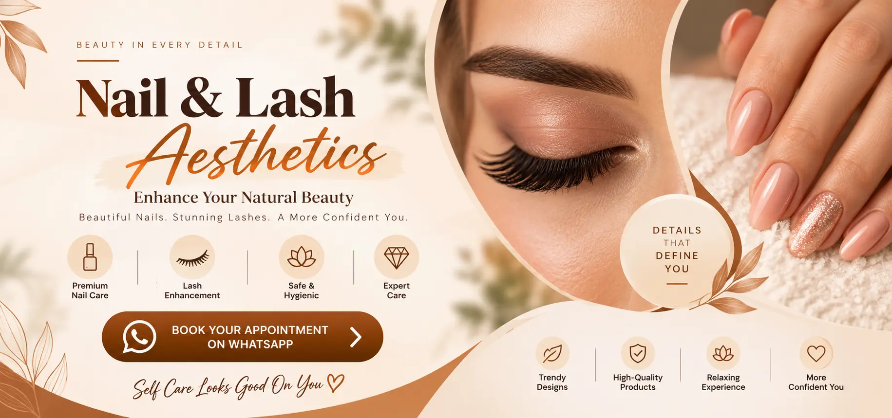 Nail & Lash Aesthetics services in Preet Vihar Delhi at NURIM Dermatech